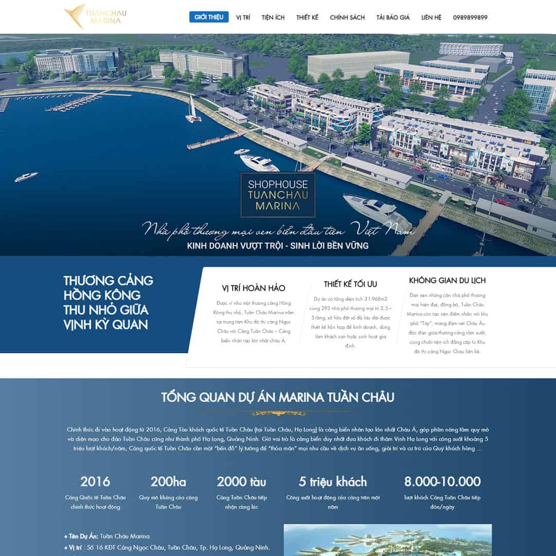 Mẫu Website Bất Động Sản 04 - Cài Đặt Sẵn