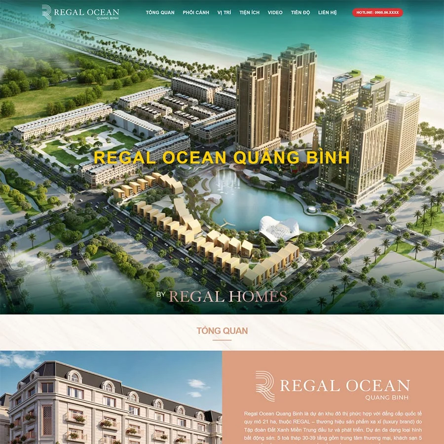 Mẫu Website Bất Động Sản 41 - Cài Đặt Sẵn