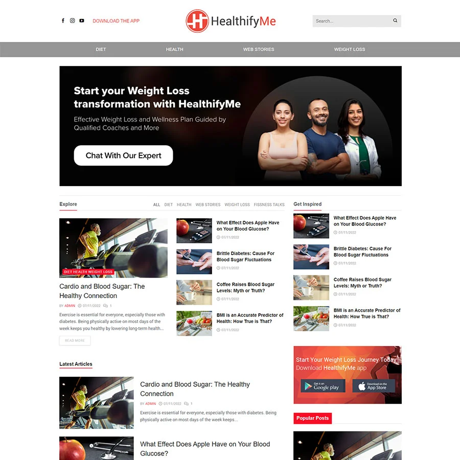 Mẫu Website Tin Tức 18 - Blog - Cài Đặt Sẵn