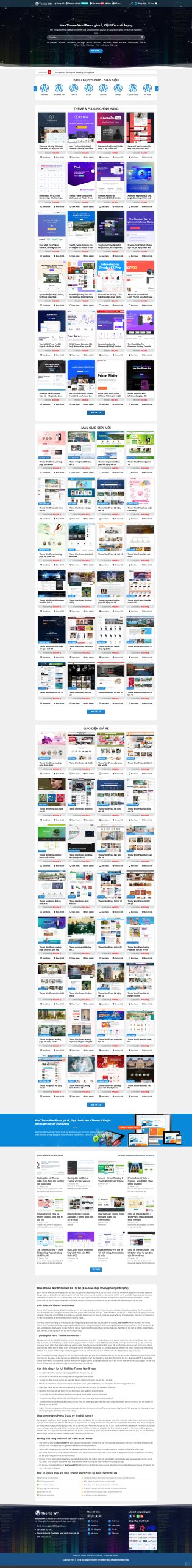 Mẫu Website Shop Theme Plugin - Mã Nguồn Mmo - Cài Đặt Sẵn