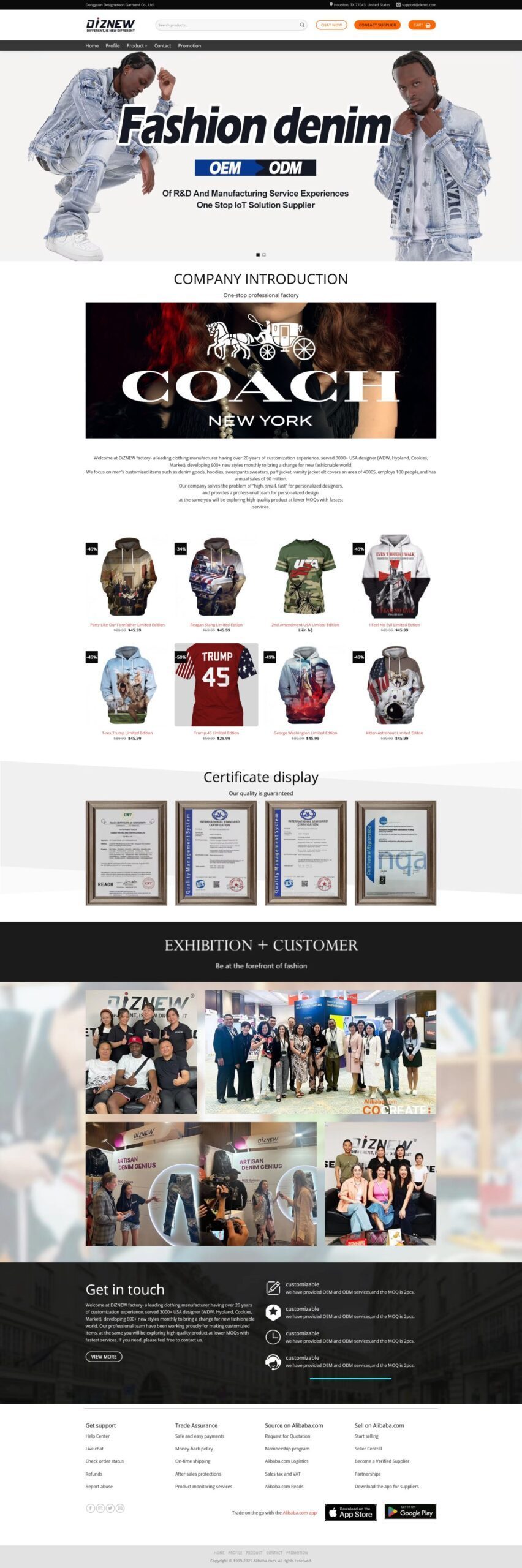 Mẫu Website Thời Trang 46 - Shop Online - Cài Đặt Sẵn